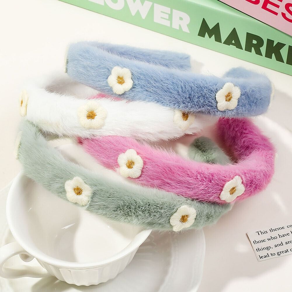 Winter Headband Fleece - Plüsch Faux Furhead Hoop neue bunte