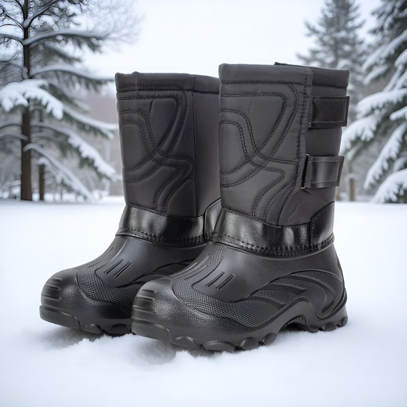 Waterproof Winter Boot - Große Schneestiefel, kältebeständige und warme Herrenstiefel,