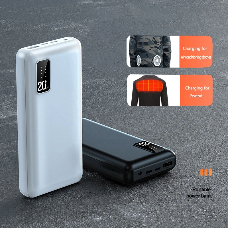 Heated Vest Battery - JayoWade 12V DC Ausgang Power Bank