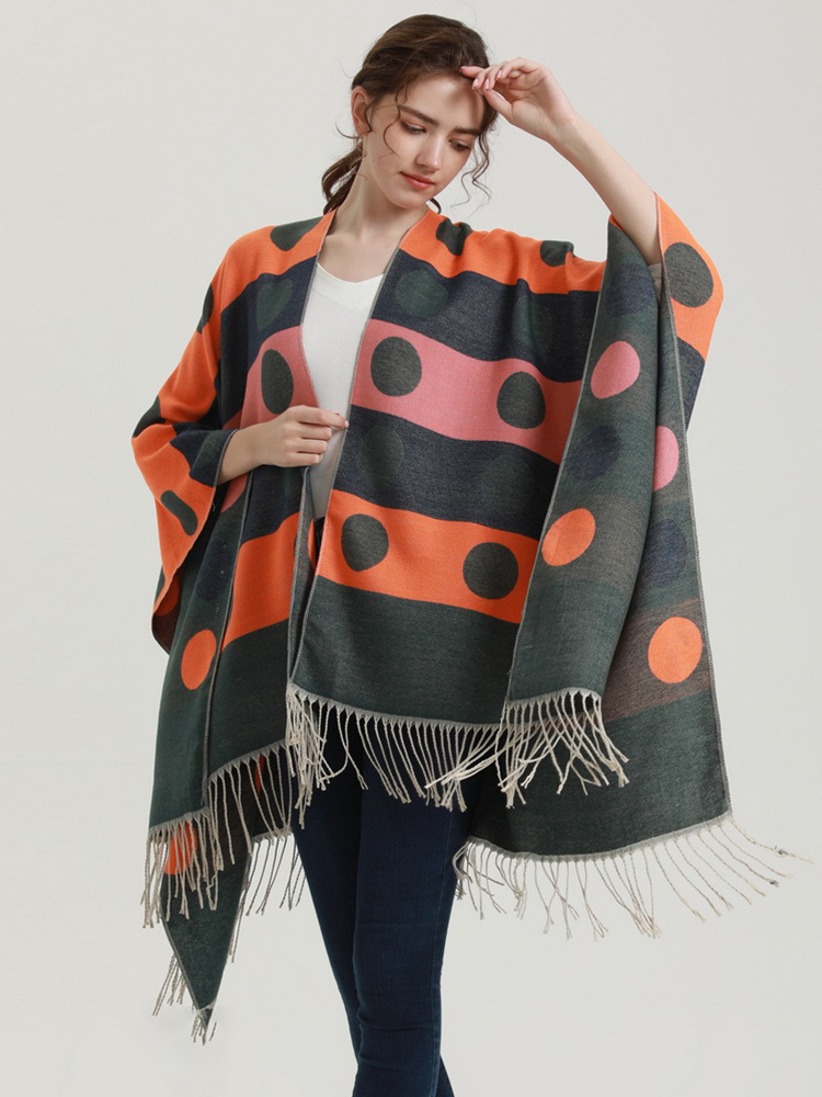Cashmere Pashmina Wrap - Luxus Design Imitation Kaschmir Frauen Schal