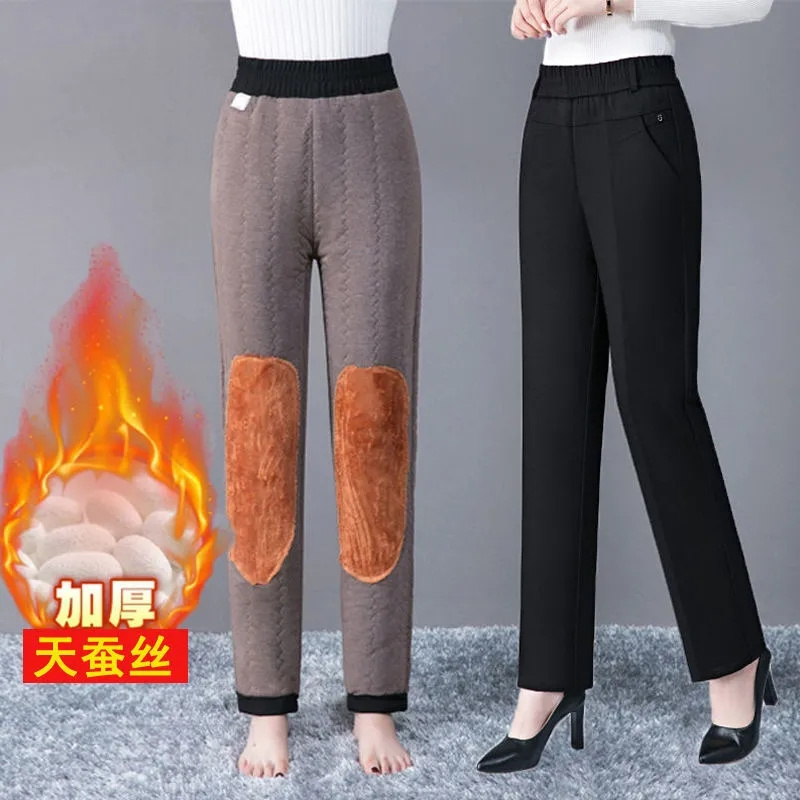 Corduroy Pant Warm - Gerade-bein Hosen Weibliche Herbst/Winter 2022New Frauen