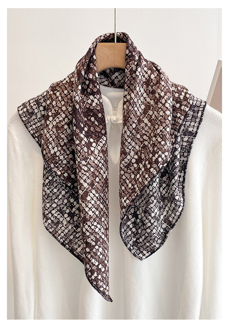 Wool Scarf Men - 70% Wolle 30% Seide Schals für