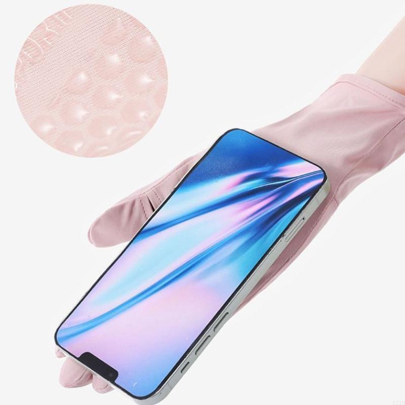 Touch Screen Gloves - Eisseide dünne Fahrhandschuhe Elektrofahrzeug Reiten Touchscreen-Handschuhe