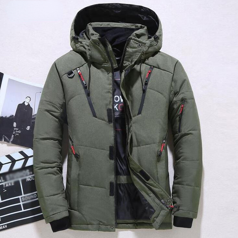 Down Jacket Packable - Daunenjacke für Herren, Winter, Herren, weiße