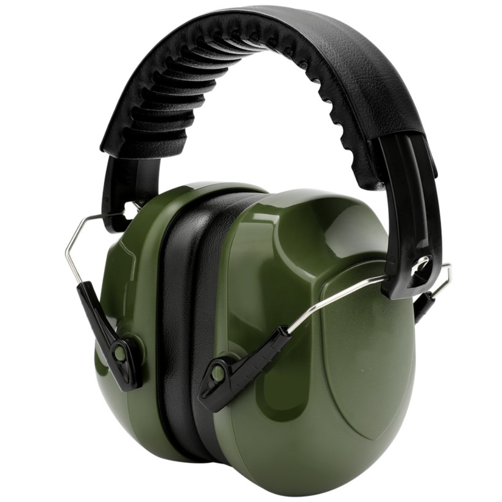 Earmuffs Foldable - SNR-34dB Verstellbarer Kopf-Ohrenschützer, Geräuschreduzierung, faltbarer Gehörschutz,