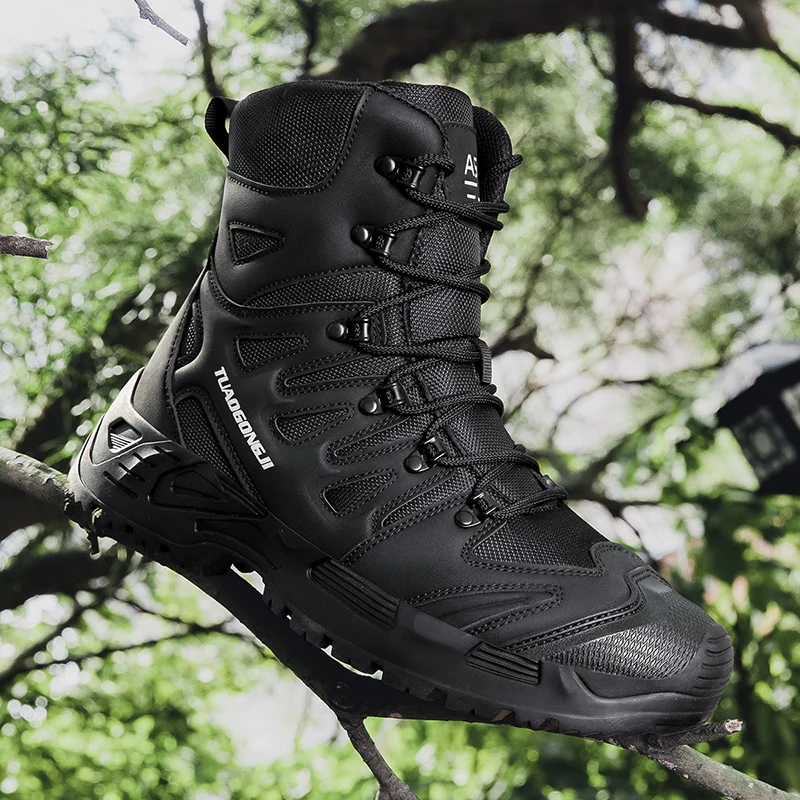 Waterproof Winter Boot - Herren Outdoor Wandern Taktische Stiefel Knöchel