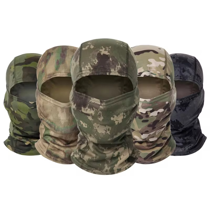 Balaclava Ski Mask - 2026 Neue 12-Farben Tarnmuster Sturmhaube Vollgesichtsmaske