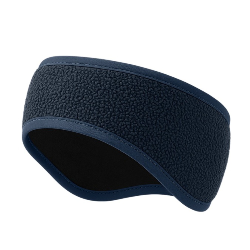 Winter Headband Fleece - Warme Fleece-Sport-Stirnbänder, weich, winddicht, dick, Winter-Schweißband,