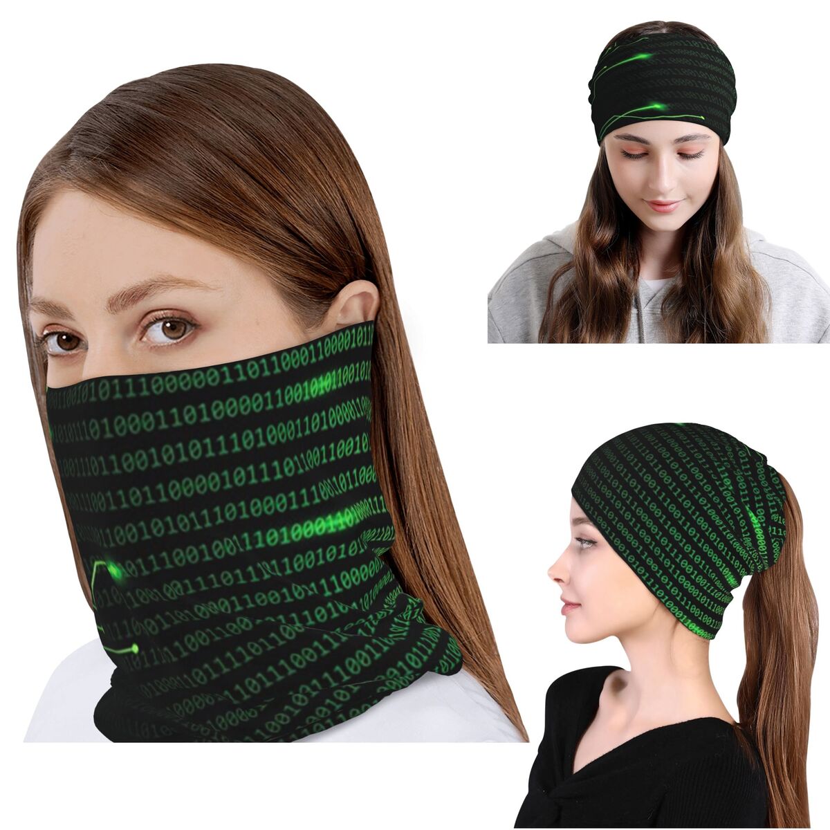 Wurfdecke mit binärem Code und – Neck Gaiter Fleece Bewertung und Preis