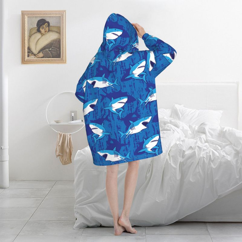 Tragbare Decke mit Kapuze, Car – Sherpa Hoodie Fleece Bewertung und Preis