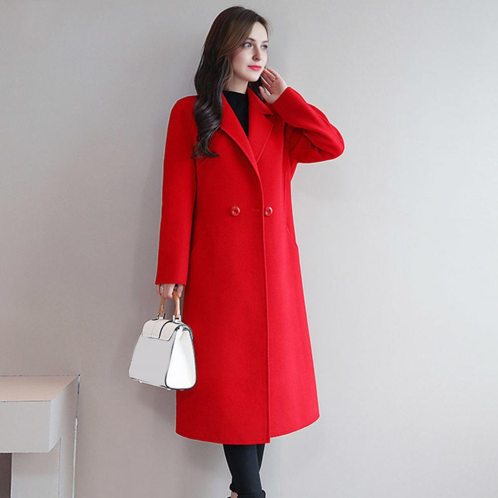 Damen Wollmantel Mittellanger  – Wool Coat Peacoat Bewertung und Preis