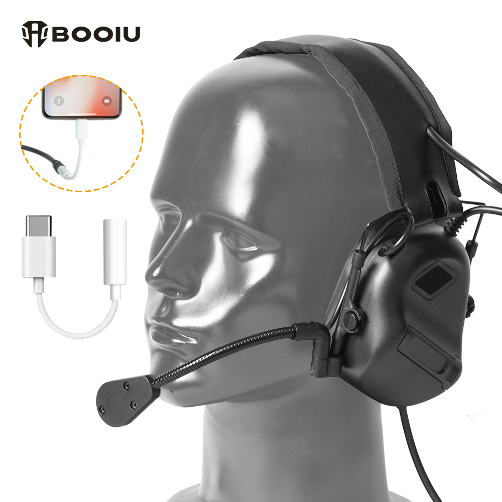 BOOIU Taktisches elektronische – Earmuffs Foldable Bewertung und Preis