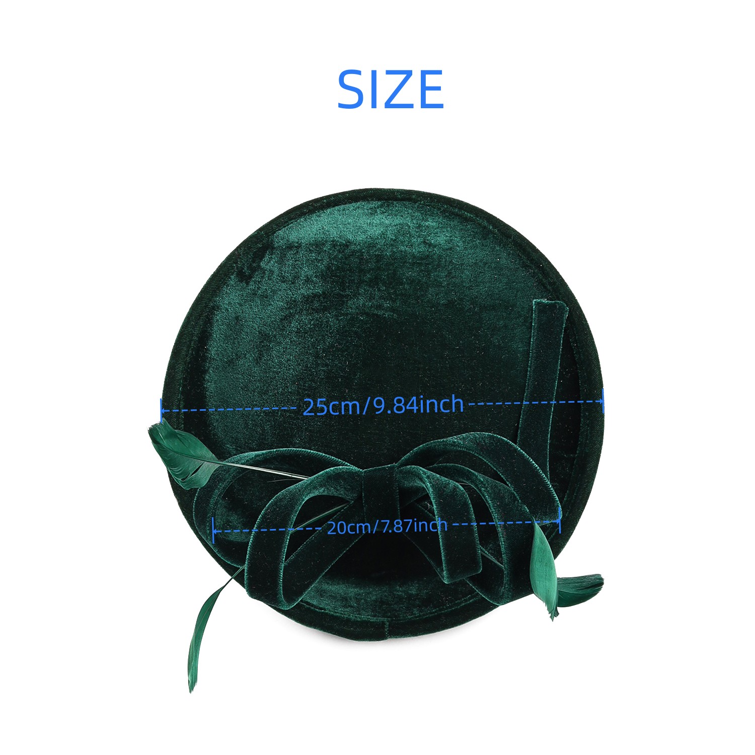Fascinator-Federhut aus Velour – Winter Headband Fleece Bewertung und Preis