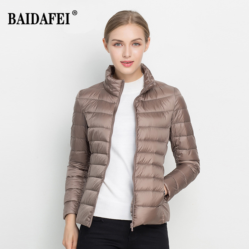 Kurze Pufferjacke für Damen, 2 – Down Jacket Packable Bewertung und Preis
