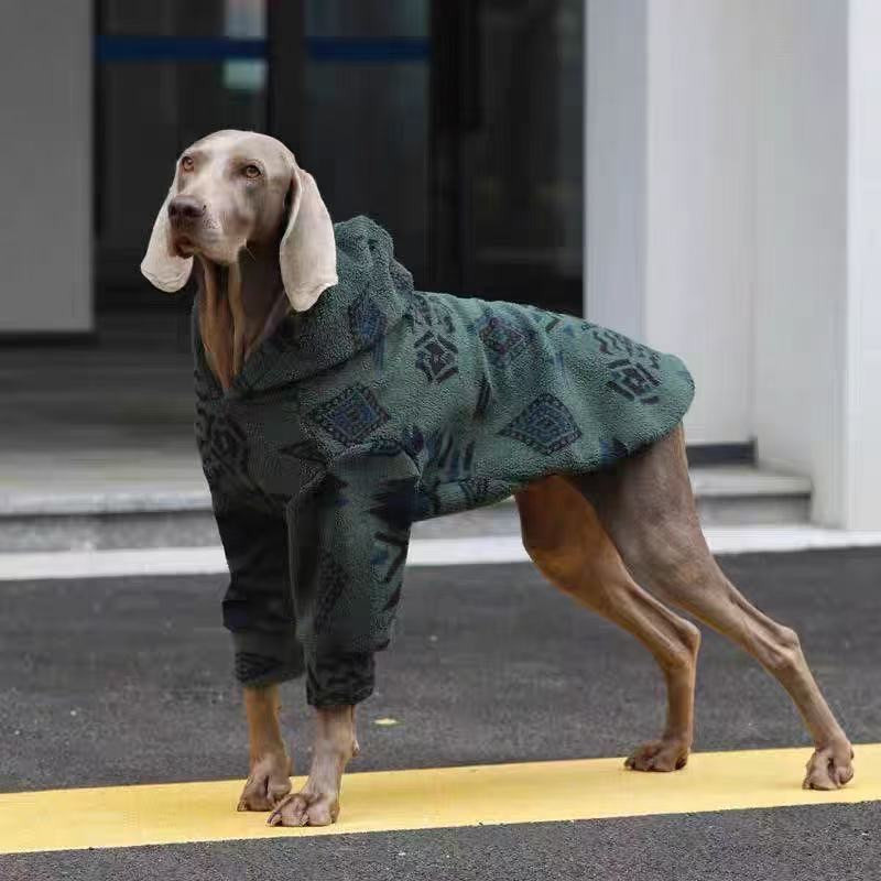 Winterwarmer Kapuzen-Hundemant – Sherpa Hoodie Fleece Bewertung und Preis